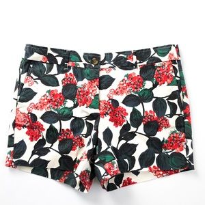Boden floral shorts size 8